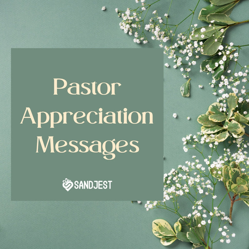 A collection of thank-you notes and messages to express pastor appreciation messages for their dedication and leadership.
