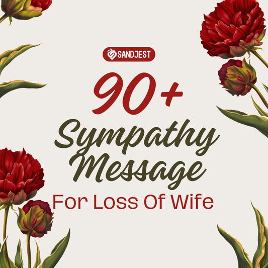 90+ sympathy message for loss of wife or messages of sympathy for loss of wife with floral design.
