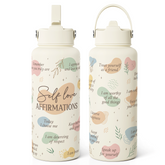 Inspiration Gifts for Women Girls, Inspiration Water Bottle 32oz Stainless Steel with Lid, Insulated Bottles Gift Idea for Birthday Christmas