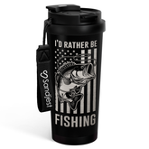 CaféMate 18oz Coffee Tumbler | Fishing Lovers