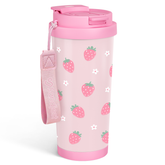 CaféMate 18oz Coffee Tumbler | Strawberries