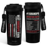 CaféMate 18oz Coffee Tumbler | Gift for Grandpa