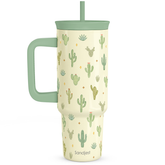 BloomSip 40oz Leak-proof Tumbler | Cactus