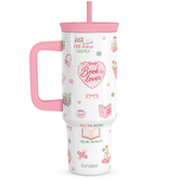 BloomSip 40oz Leak-proof Tumbler | Book Lovers