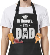 Funny Apron for Dad - Birthday Father's Day Cooking Grilling Gifts for Mens