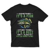 Fishing, Husband, Brothers, Dad, Boyfriend, Birthday, Father's Day, Funny T-shirt, T-Shirts For Men, Black, S