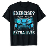 Game Lovers, Husband, Brothers, Dad, Boyfriend, Father's Day, T-shirts For Men, Funny T-Shirts, Black, S