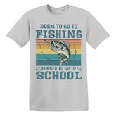 Fishing, Husband, Brothers, Dad, Boyfriend, Birthday, Father's Day, Funny T-Shirts, T-shirts For Men, Ice Grey, S