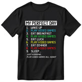 Friends, Birthday, Husband, Brothers, Boyfriend, Son, Game Lovers, Funny T-Shirts, T-shirts For Men, Black, S