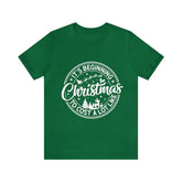 Sandjest It's Beginning To Cost A Lot Like Christmas Tshirt, Christmas Santa Shirt, Funny Christmas Holiday Tee, Christmas Celebration Gift