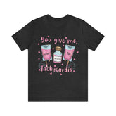 Sandjest Funny Valentine T-Shirt Gift for Couple Girlfriend Boyfriend Husband Wife