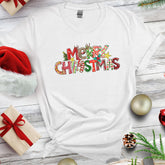 Personalized Christmas T-Shirt With Unique Decorative Font