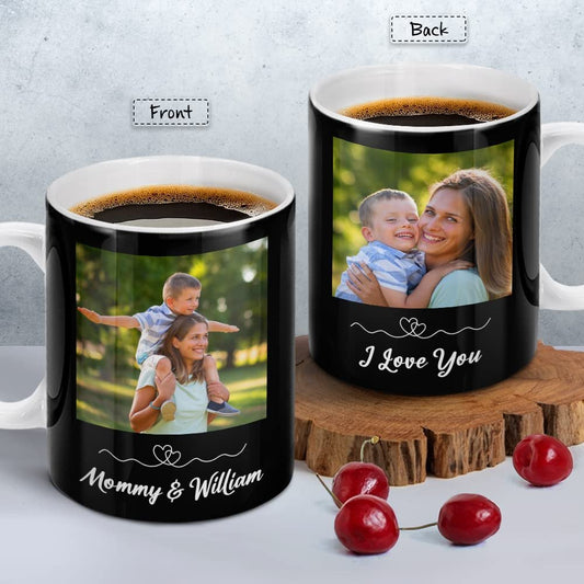 Personalized Mug For Mom Dad With Customize Photo