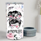 Personalized Mom Can Cooler Mom Life Floral Style Mother's Day Gifts