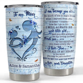 Personalized To My Mom Tumbler Engraved Style From Daughter Son