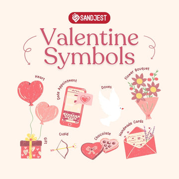 Learn about the various symbol of valentine's day and their beautiful meanings.