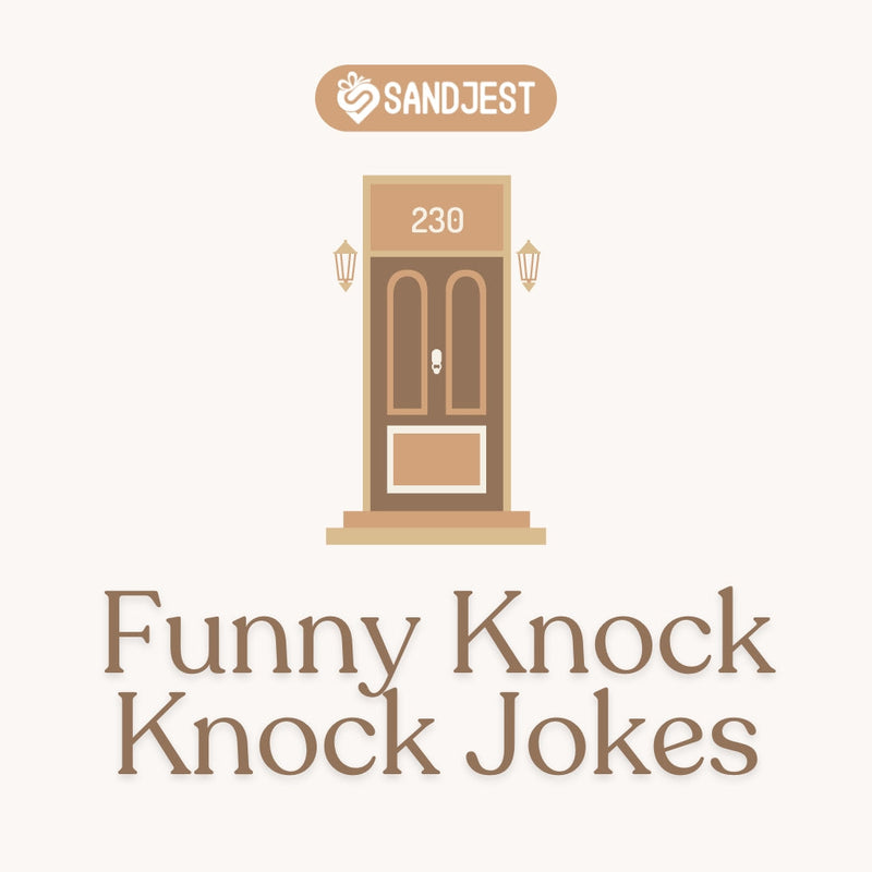 Illustration of a cheerful workplace conversation with coworkers sharing funny knock knock jokes, bringing smiles and lighthearted moments.
