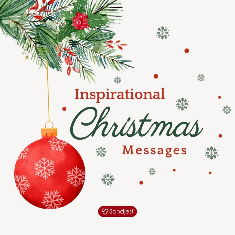 Inspire hearts and brighten holidays with meaningful inspirational Christmas messages full of joy.