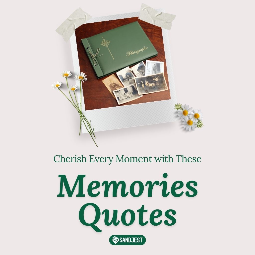Unforgettable memories quotes depicted with soft color