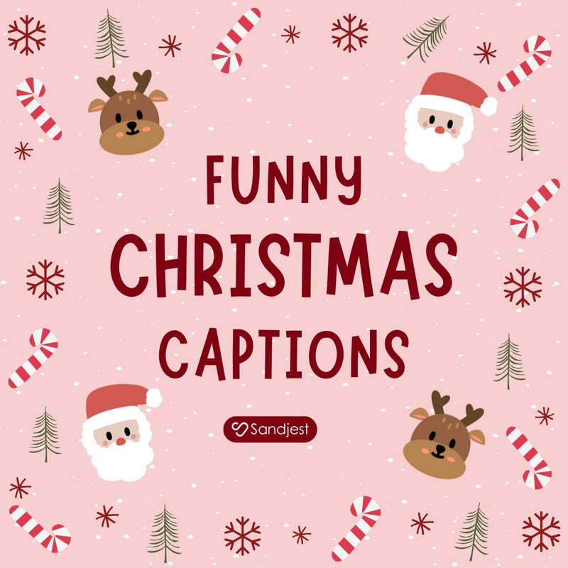 Funny Christmas captions make festive photos shine brighter with humor and joy.