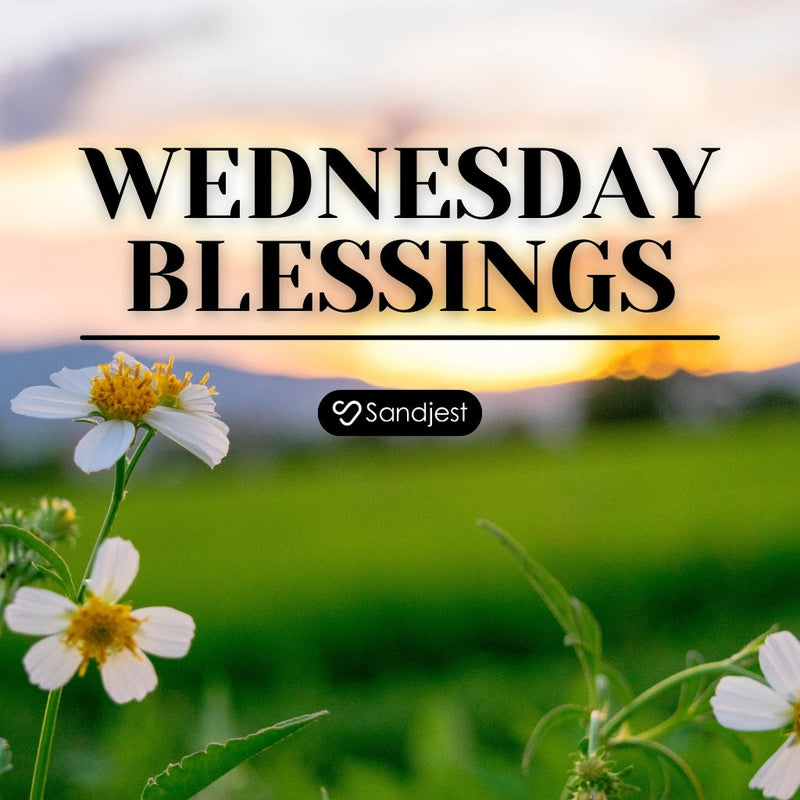 Help someone reset gently with Wednesday blessings that feel real and present.