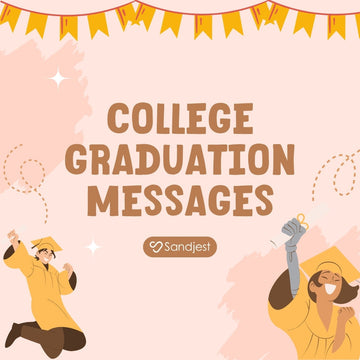 Share lighthearted college graduation messages to celebrate together after reaching an important academic goal.