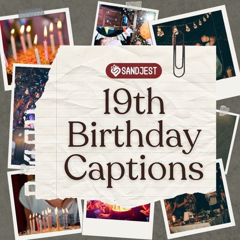 Cheers to the 19th birthday caption that highlights playful and confident vibes for celebrations.