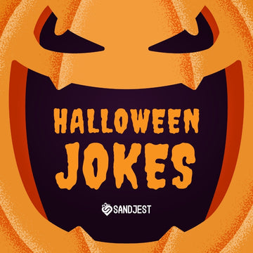 Enjoy a spooky collection of Halloween jokes sure to tickle your funny bone with a simple design. 
