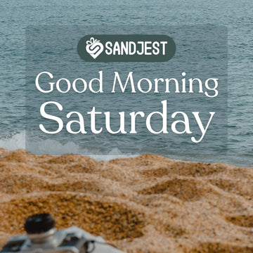 A cheerful good morning Saturday photo spreading positivity for a relaxing weekend ahead.