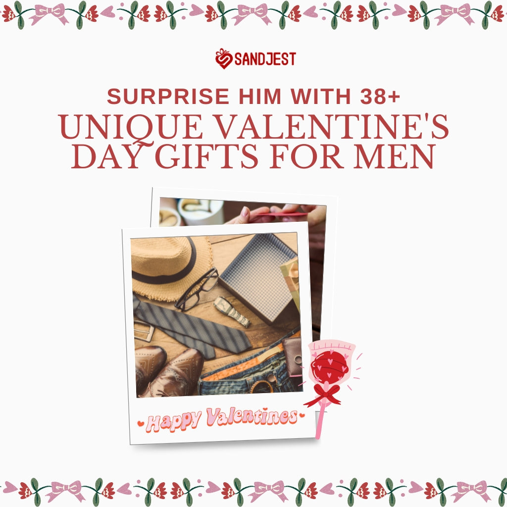 Compilation of 45+ Unique and Memorable Valentine's Day Gifts for Him showcasing a variety of thoughtful options  