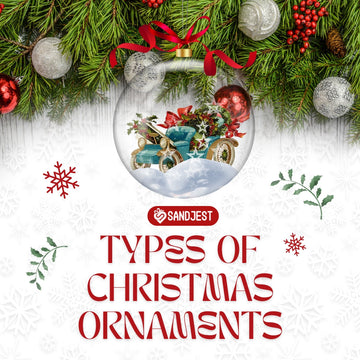 Explore numerous different types of christmas ornaments to beautify your holiday decor.
