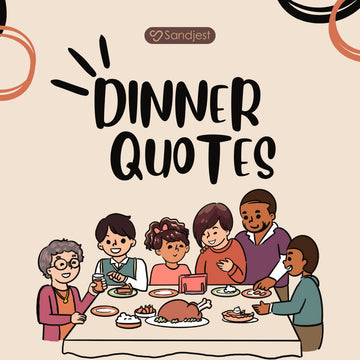 Create moments to remember forever with warm and cozy quotes about dinner celebrations.