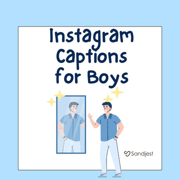 Subtle moments get louder with the best captions for instagram for boys that shine through.