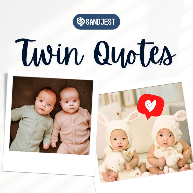 Explore our collection of twin quotes that beautifully capture the special bond between siblings.