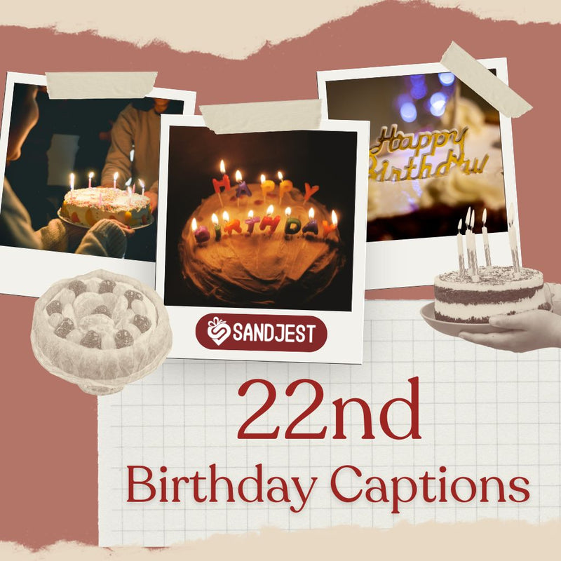 Make your milestone day shine with creative and memorable 22nd birthday caption ideas.
