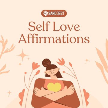 Discover transformative self love affirmations to boost confidence, and nurture a positive mindset with a simple design.