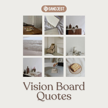 Fuel your wealth journey with inspiring vision board quotes on your vision board.