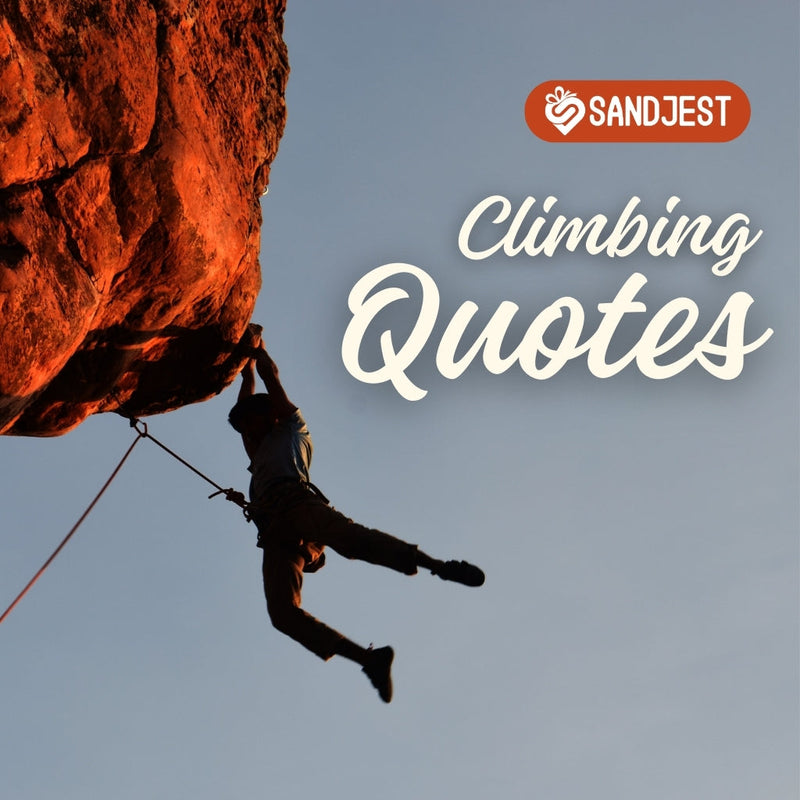 Discover inspiring quotes about climbing mountains and reaching new heights.