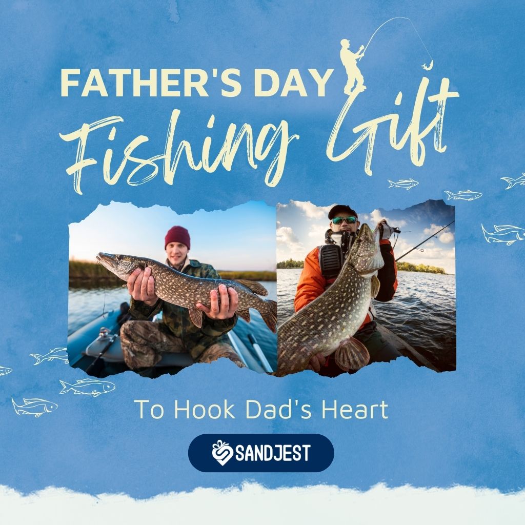 Display of 35+ Awesome Father's Day Fishing Gifts, showcasing a variety of specialized gear and accessories perfect for fishing enthusiast dads