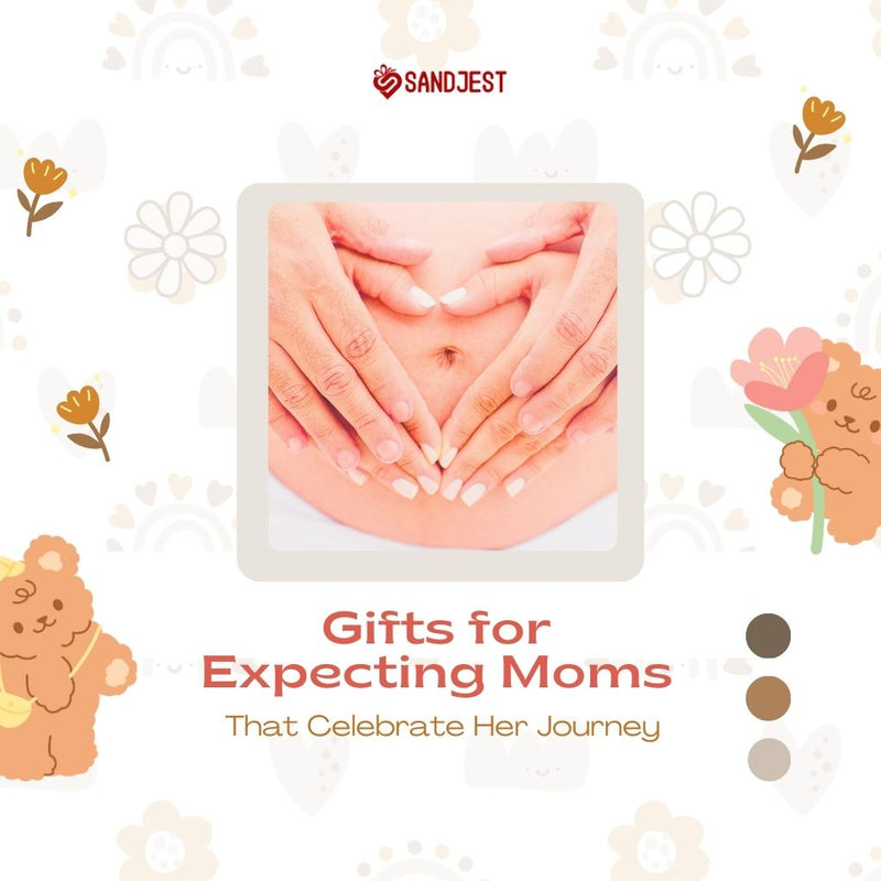 A variety of thoughtful gifts for expecting moms, celebrating their unique journey to motherhood