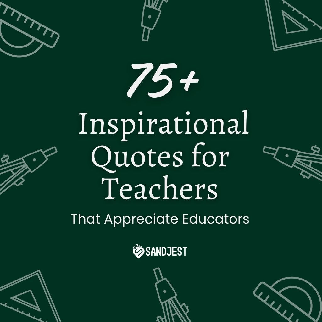 Celebrate the dedication, passion, and incredible impact of teachers with a collection of inspirational quotes for teachers.