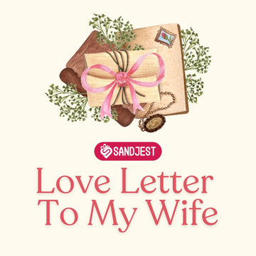 Show your affection with a sweet love letter to my wife filled with gratitude.