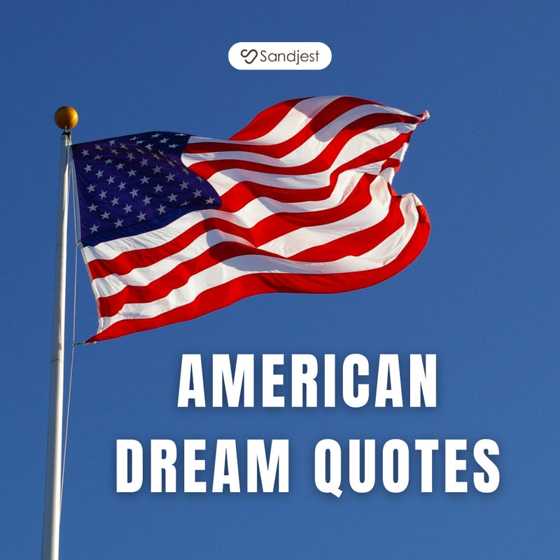 Fuel your mornings with powerful american dream quotes that remind you why you still try.
