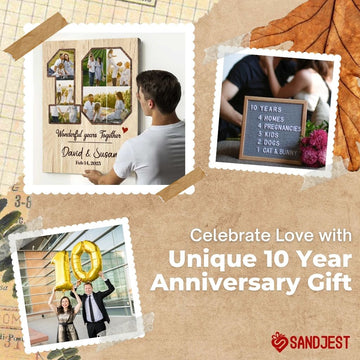 Elevate the Celebration with a Unique 10-Year Anniversary Gift, a meaningful token to commemorate a decade of love, growth, and shared experiences.