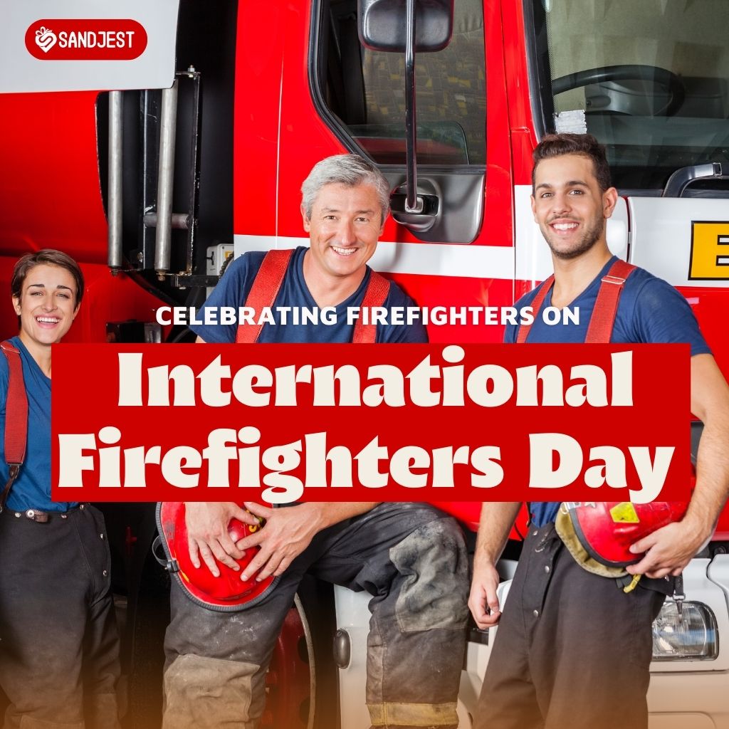 Image showing the celebration of firefighters on International Firefighters Day.