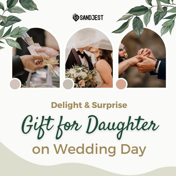 A delightful and surprising wedding day gift for your beloved daughter as a treasure to cherish forever.
