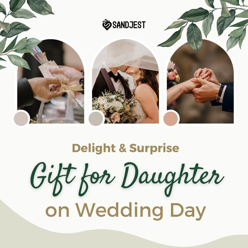 A delightful and surprising wedding day gift for your beloved daughter as a treasure to cherish forever.