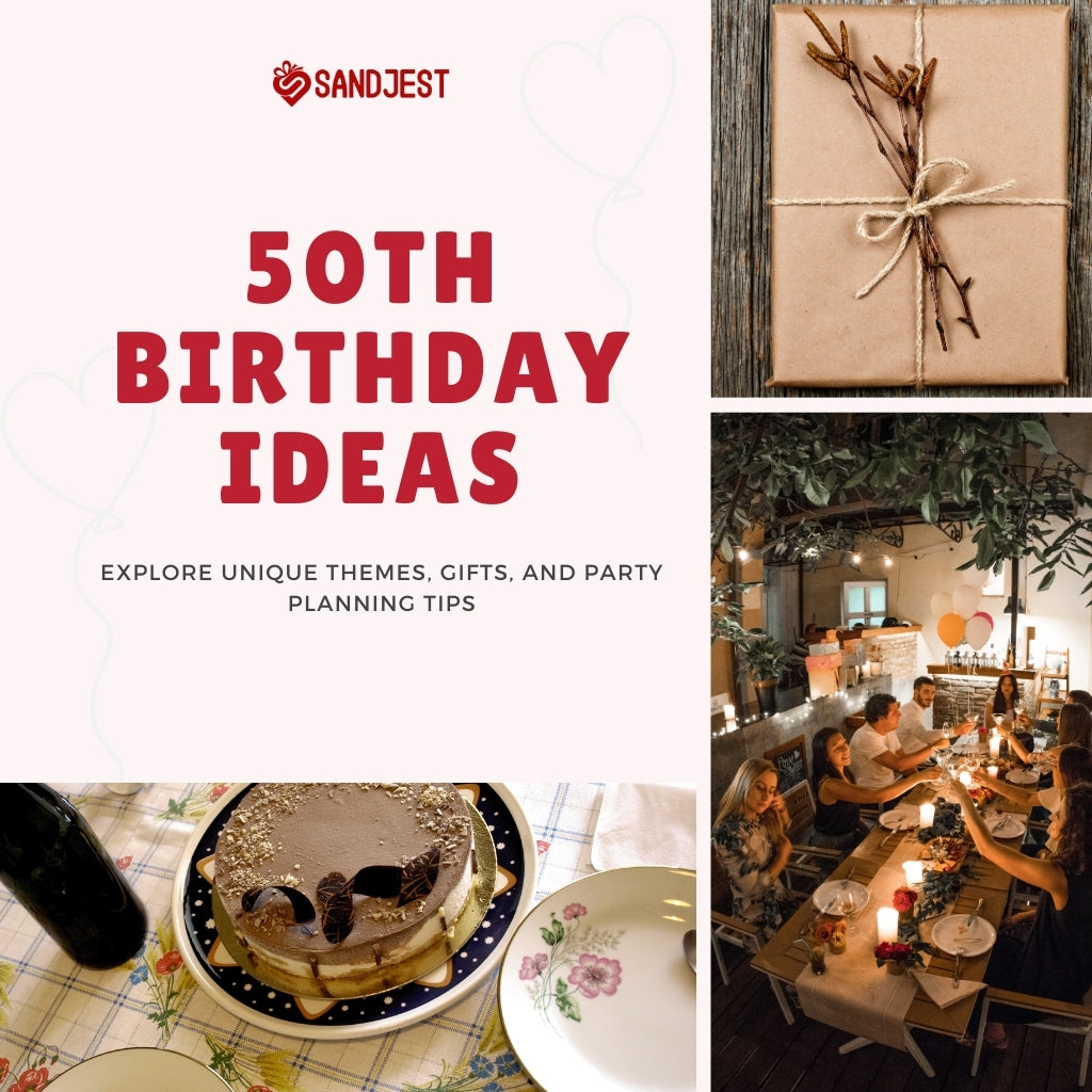 Creative 50th birthday celebration ideas for a memorable milestone event