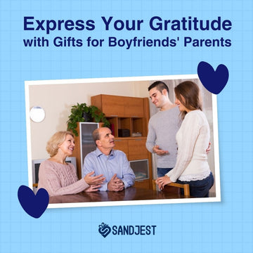 A beautifully arranged gift basket brimming with gourmet treats, perfect for impressing any boyfriend's parents.