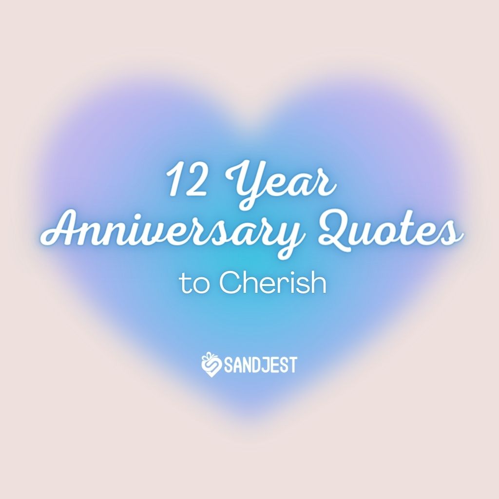 Find the perfect words to express your love and appreciation with our collection of heartfelt 12th-anniversary quotes. 